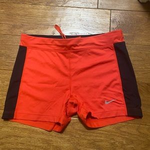 Nike Compression Shorts with back pocket
